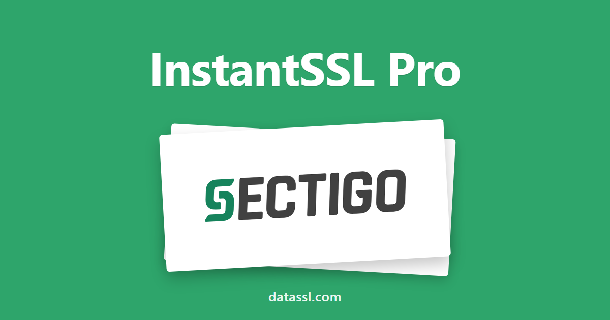 Sectigo InstantSSL Pro | OV SSL Sertifikası - $100,000 Garanti | DATASSL