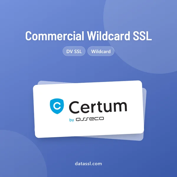Certum Commercial Wildcard SSL