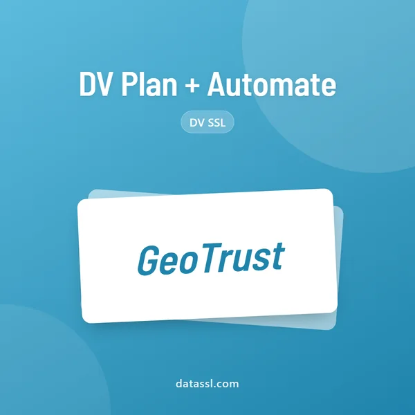 GeoTrust DV Plan + Automate