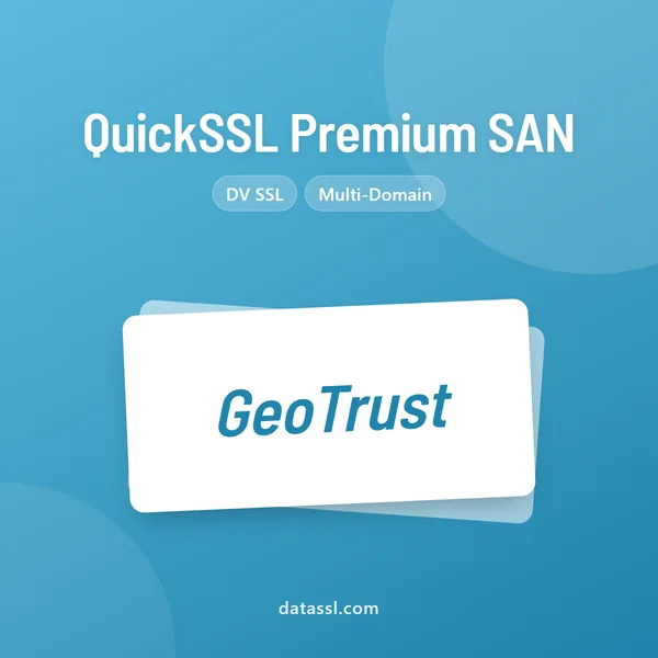 GeoTrust QuickSSL Premium SAN