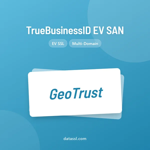 GeoTrust TrueBusinessID EV SAN