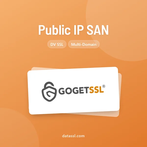 GoGetSSL Public IP SAN