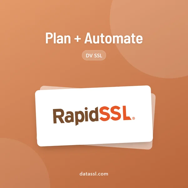 RapidSSL Plan + Automate