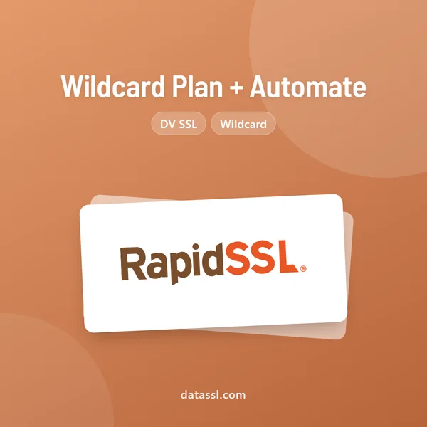RapidSSL Wildcard Plan + Automate