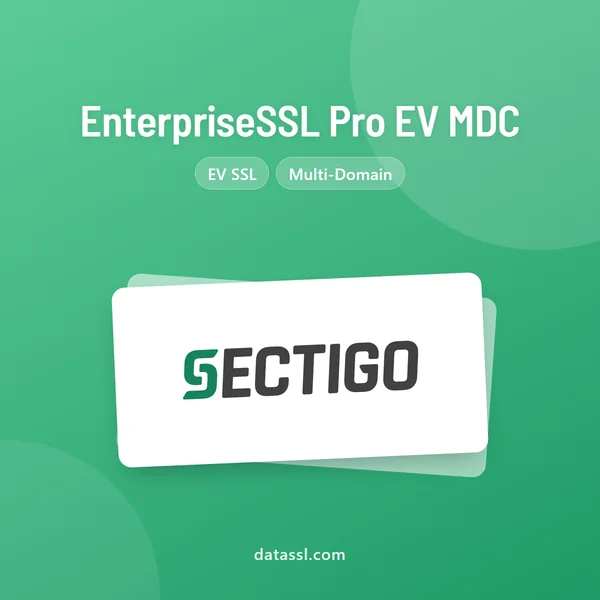 Sectigo EnterpriseSSL Pro EV MDC