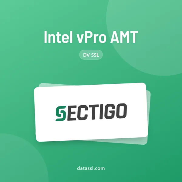 Sectigo Intel vPro AMT
