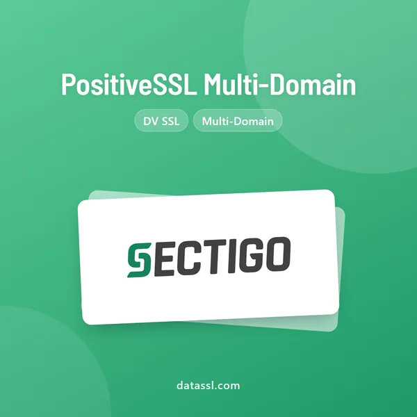 Sectigo PositiveSSL Multi-Domain