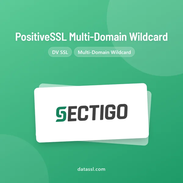 Sectigo PositiveSSL Multi-Domain Wildcard