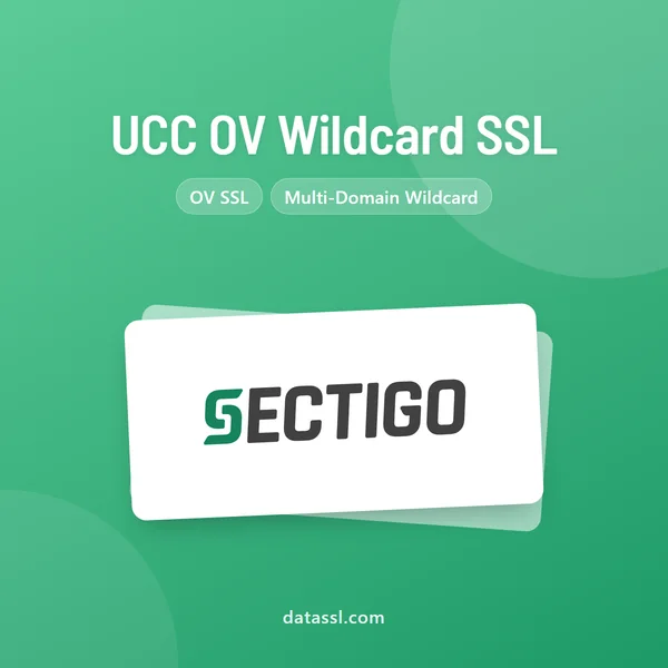 Sectigo UCC OV Wildcard SSL