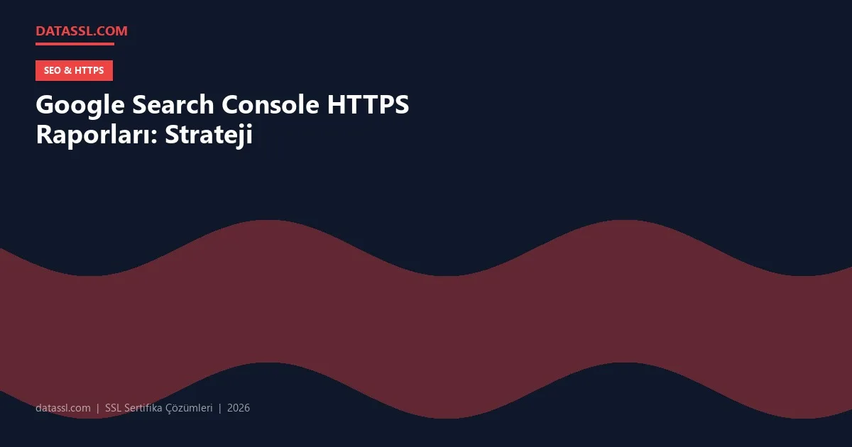 Google Search Console HTTPS Raporları: Strateji