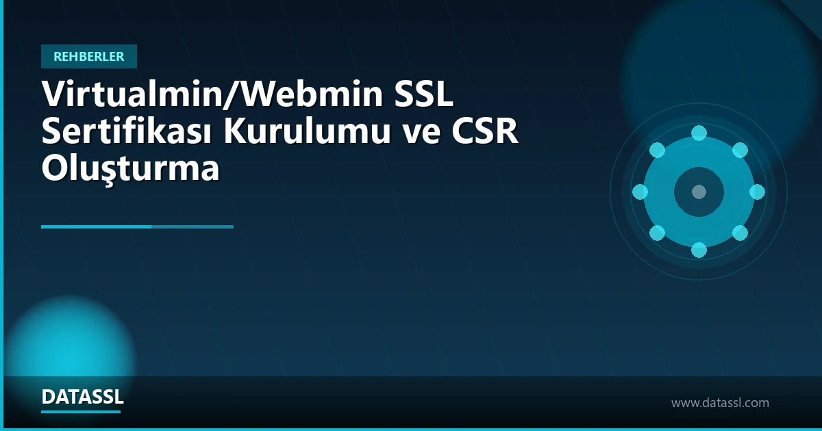 Virtualmin Webmin SSL Kurulumu